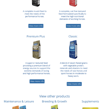 10x Bags McMillans Feed