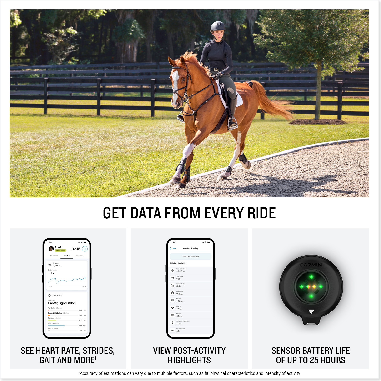 Garmin Forerunner 570 and a Blaze Equine Wellness System package - Image 3